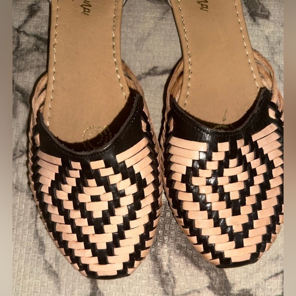 Macarena women’s bohemian woven Mexican Huarache sandal fisherman mex 27 us 10 - Picture 5 of 8